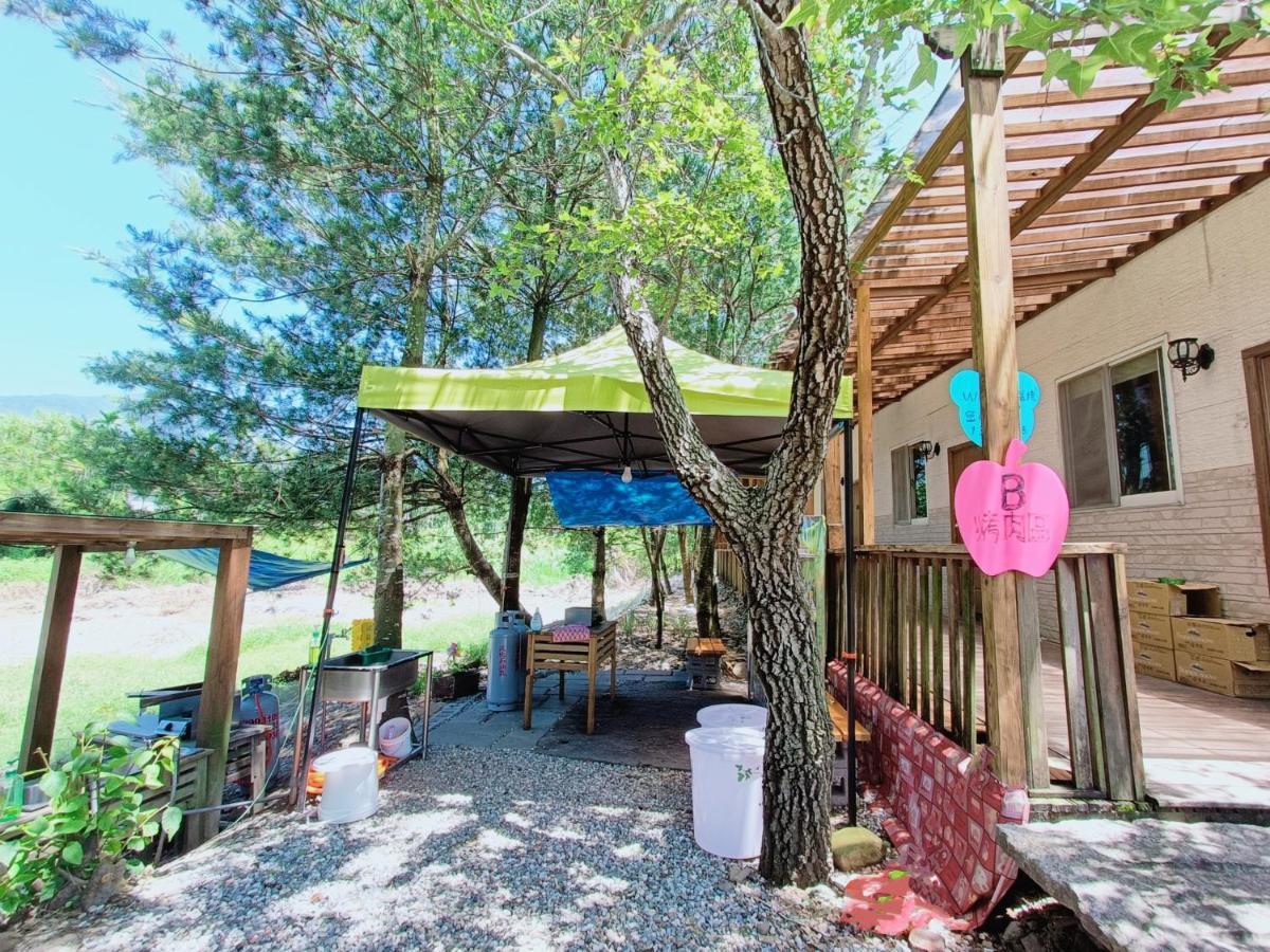 Fun星空謐境 埔里包棟民宿 烤肉麻將自然園區 Ngoại thất bức ảnh